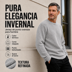 Roberto | Jersey de cuello redondo y manga larga