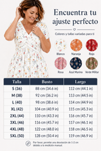 Rosa | Vestido floral con escote en V
