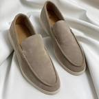 Javier | Elegantes mocasines de ante