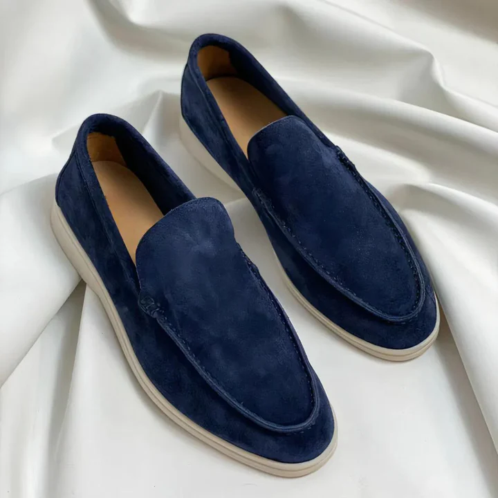 Javier - Elegantes mocasines de ante