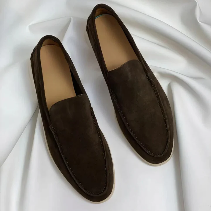 Javier - Elegantes mocasines de ante