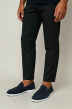 Javier | Elegantes mocasines de ante