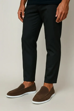 Javier | Elegantes mocasines de ante