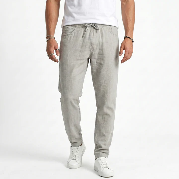 Leo | Pantalones de Playa de Lino
