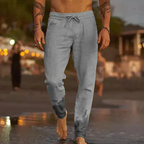 Leo | Pantalones de Playa de Lino