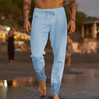 Leo | Pantalones de Playa de Lino