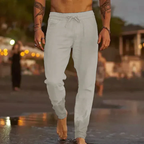 Leo | Pantalones de Playa de Lino