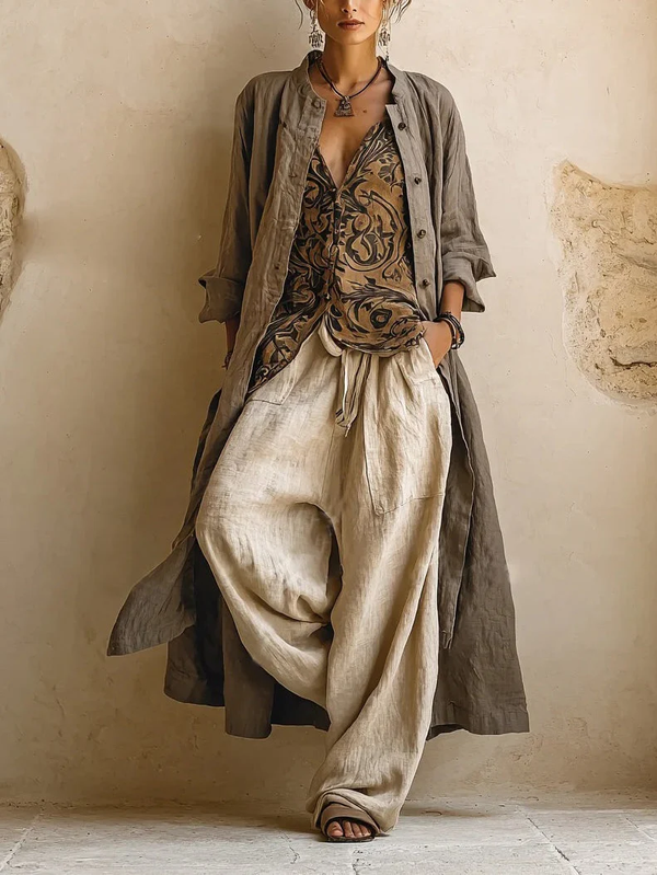 Laia | Conjunto bohemio fluido en capas