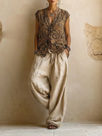 Laia | Conjunto bohemio fluido en capas