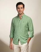 Andrés | Camisa Verde Lino
