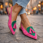 Elisa | Sandalias con tiras y borlas