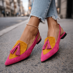 Elisa | Sandalias con tiras y borlas