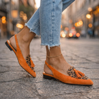 Elisa | Sandalias con tiras y borlas