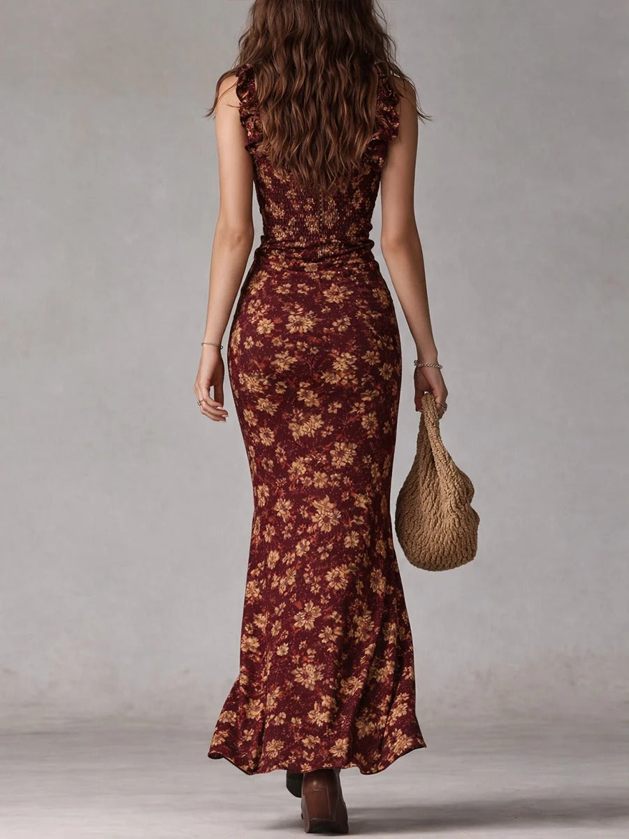 Elizabeth | Elegante look retro largo