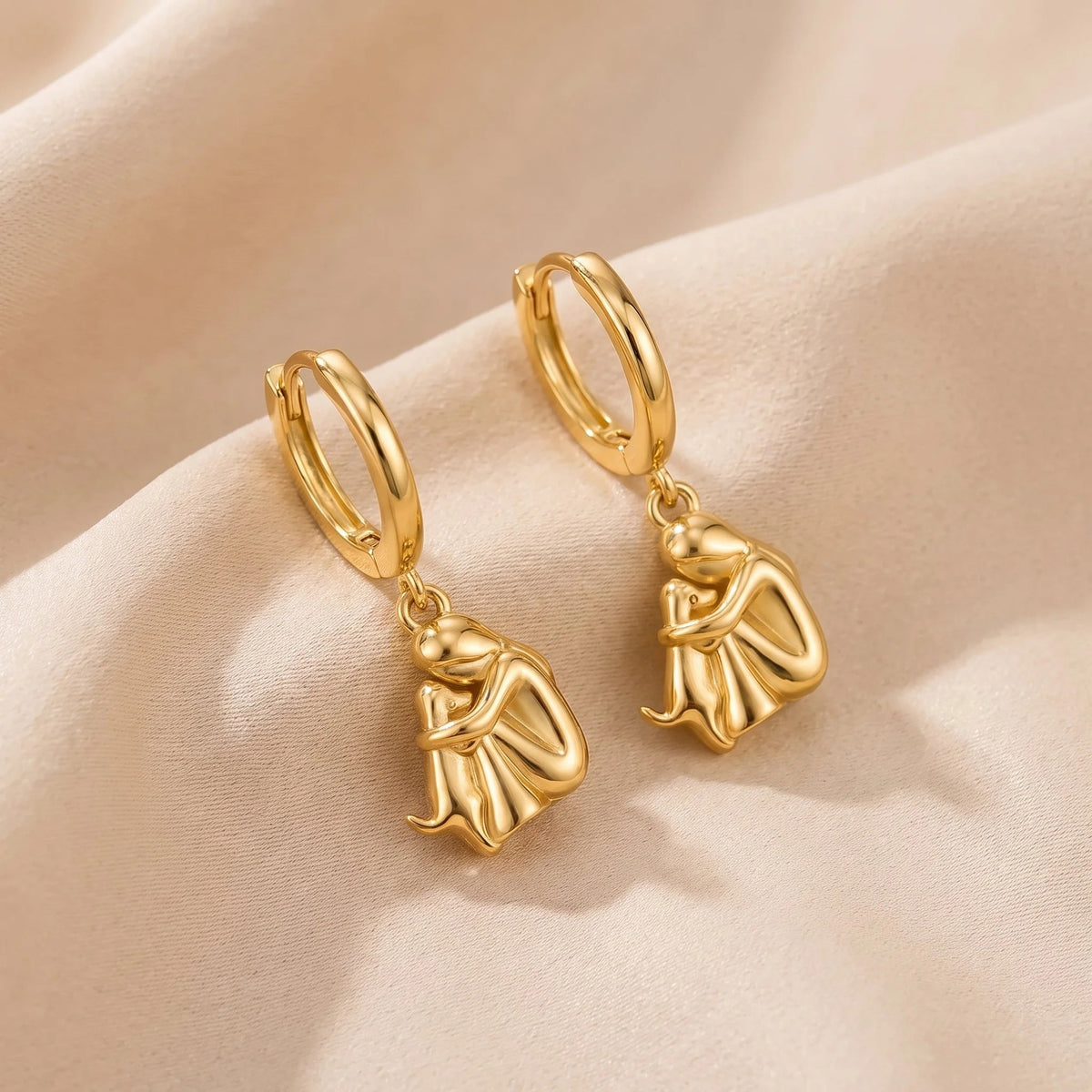 Blanca™ | Pendientes de mujer y perro
