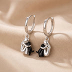 Blanca™ | Pendientes de mujer y perro