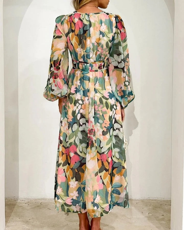 Cecilia | Vestido femenino con estampado floral
