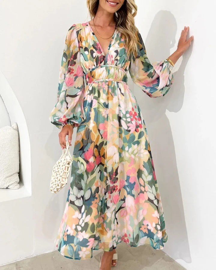 Cecilia | Vestido femenino con estampado floral