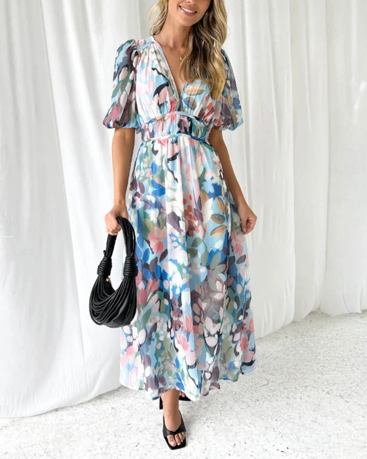 Cecilia | Vestido femenino con estampado floral