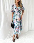 Cecilia | Vestido femenino con estampado floral