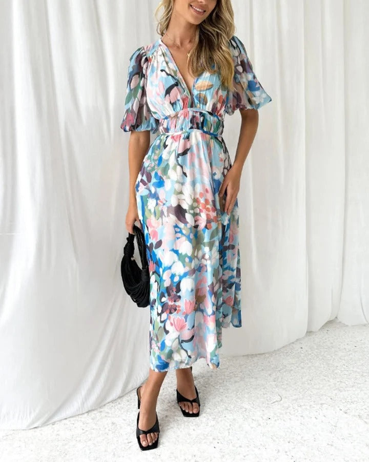 Cecilia | Vestido femenino con estampado floral