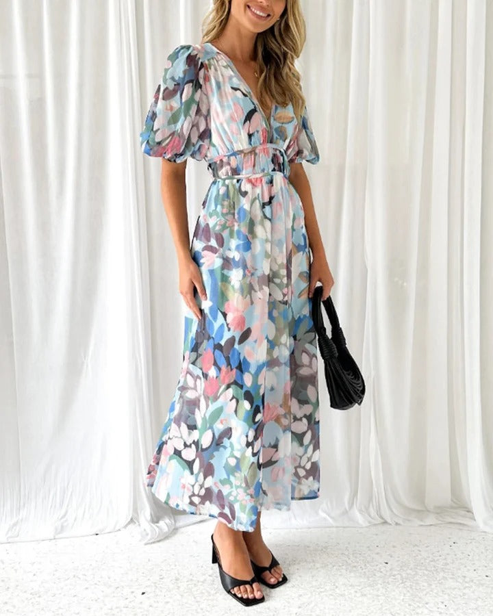 Cecilia | Vestido femenino con estampado floral