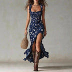 Elizabeth | Elegante look retro largo