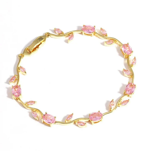 Blanca™ | Pulsera Aura Tulipán