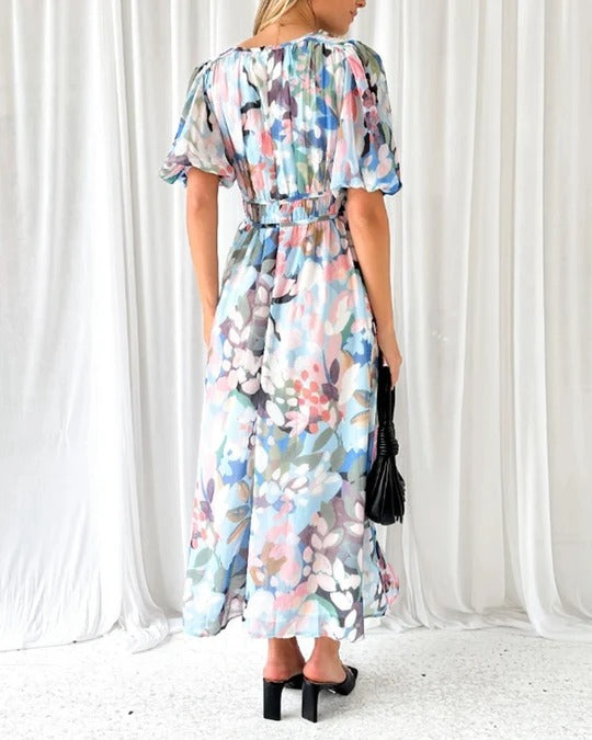Cecilia | Vestido femenino con estampado floral