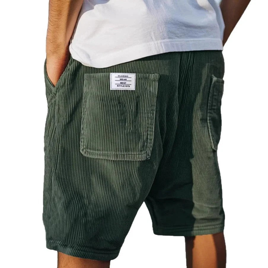 Pedro | Pantalones cortos de verano de pana Premium