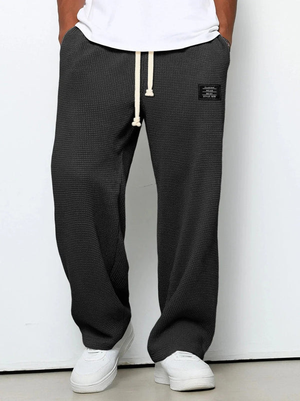 Jorge | Pantalones anchos con cintura ajustable
