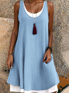 Nora | Vestido veraniego liso