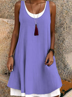 Nora | Vestido veraniego liso