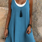 Nora | Vestido veraniego liso
