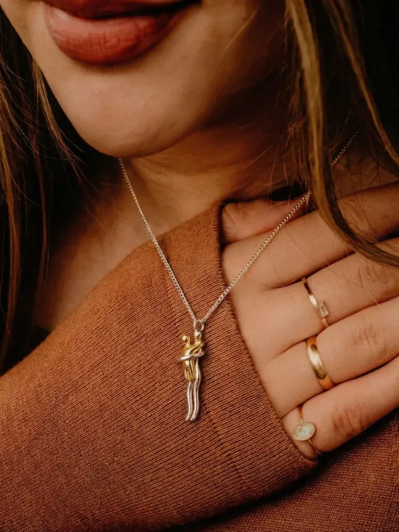 Blanca™ | Collar de madre e hijo