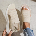 Aitana | Sandalias con plataforma de material transpirable para mujer