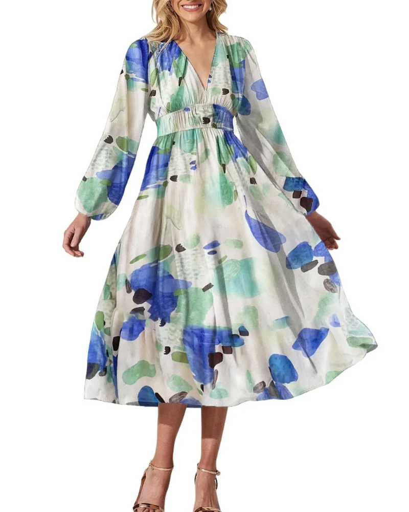 Cecilia | Vestido femenino con estampado floral