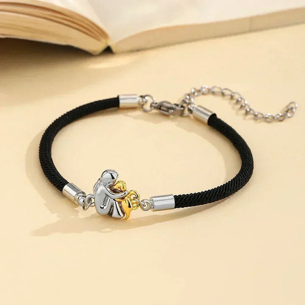 Blanca™ | Pulsera de abrazo con perro