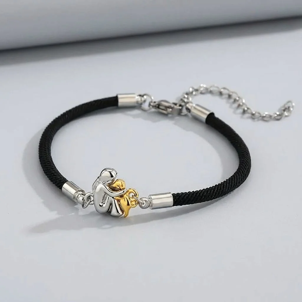Blanca™ | Pulsera de abrazo con perro