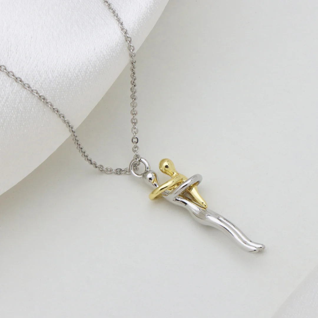 Blanca™ | Collar de madre e hijo