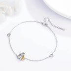 Blanca™ | Pulsera ajustable de hombre y perro