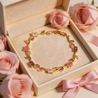 Blanca™ | Pulsera Aura Tulipán