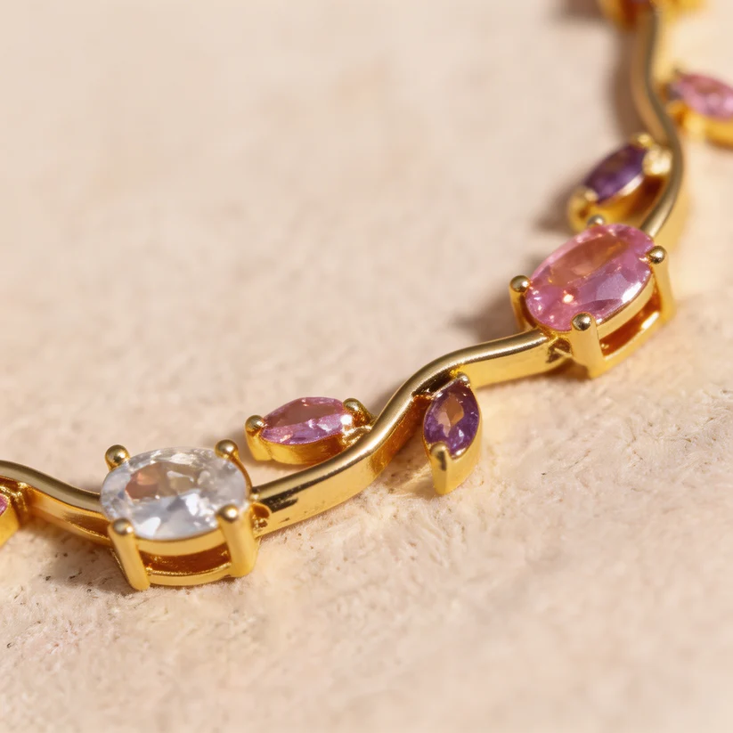 Blanca™ | Pulsera Aura Tulipán