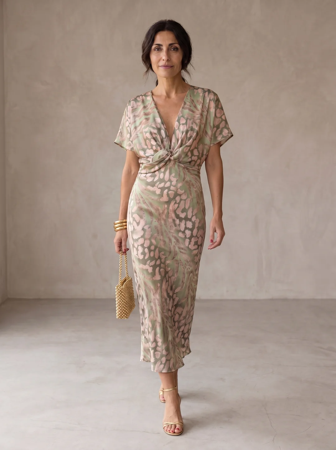 Antonella | Elegante vestido de tejido ligero y fluido