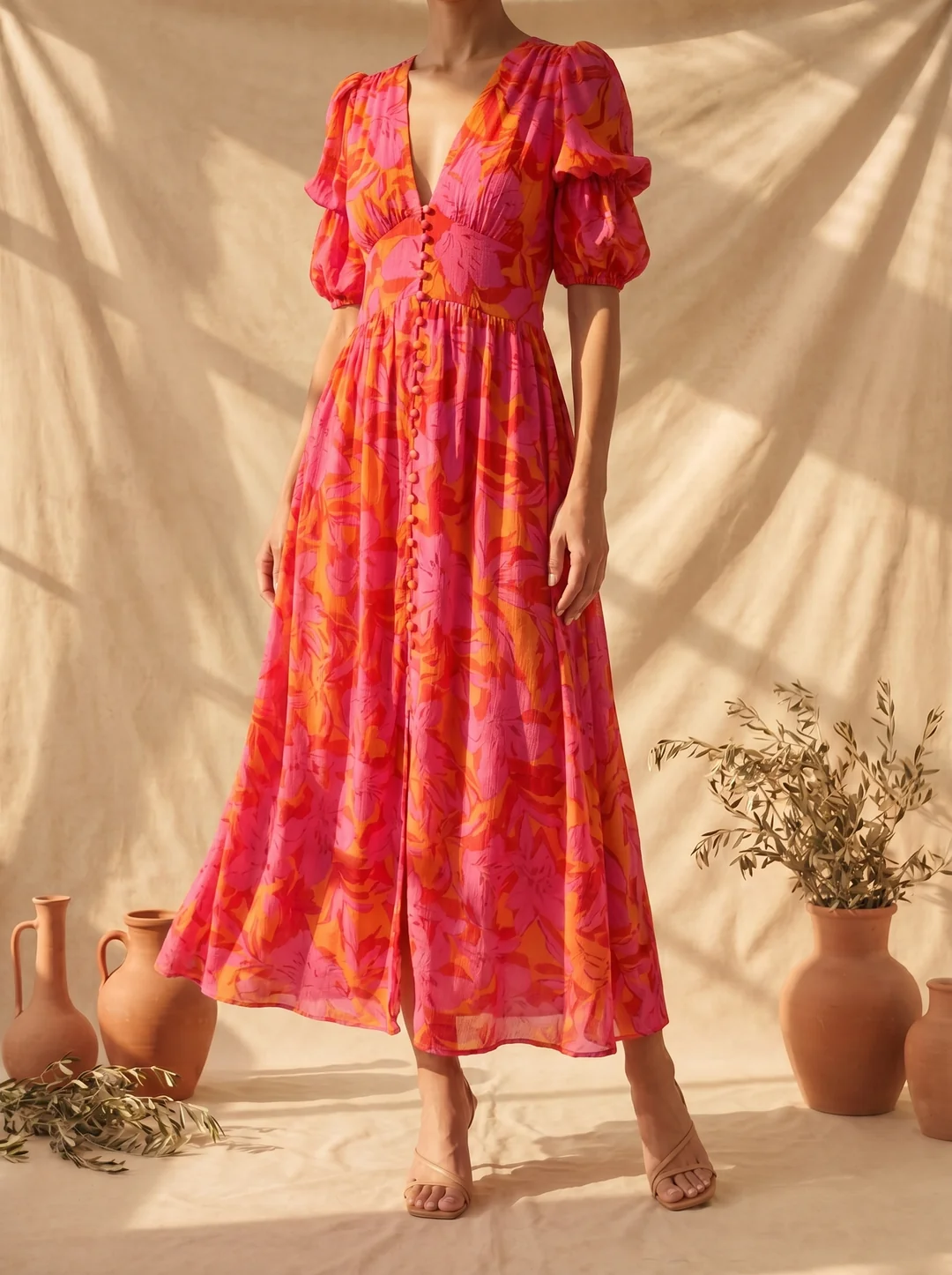 Armonía | Vestido largo Resplandor Solar