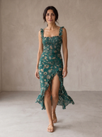 Elizabeth | Elegante look retro largo