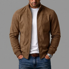 Blanca™ | Chaqueta bomber de ante