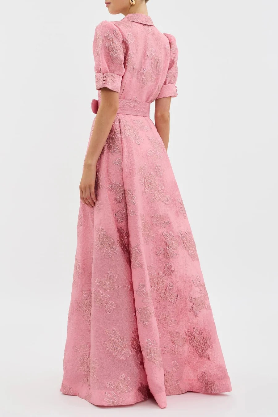 Antonia | Vestido corto con mangas abullonadas