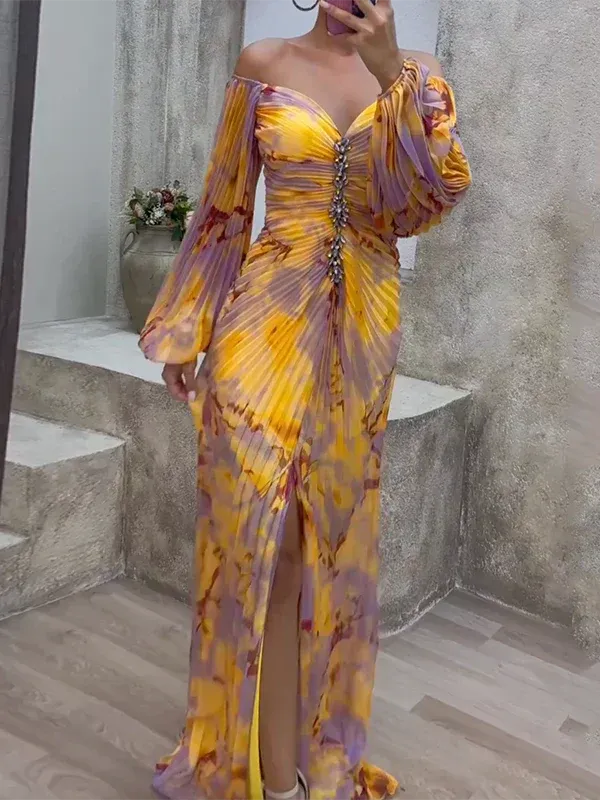 Maya | Vestido largo elegante