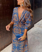 Amanda | Vestido midi de elegancia floral